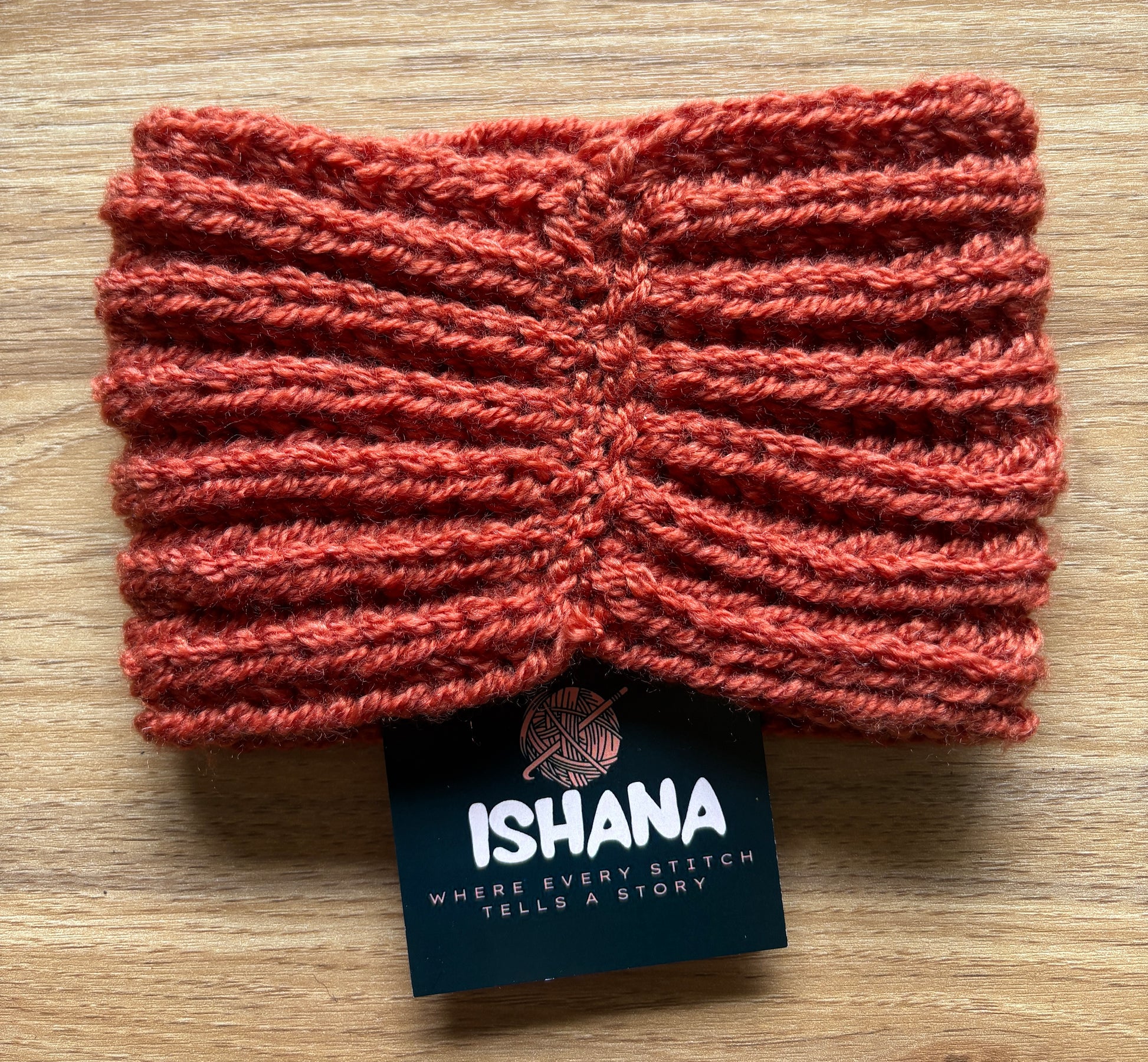 Hand-Knitted Headband