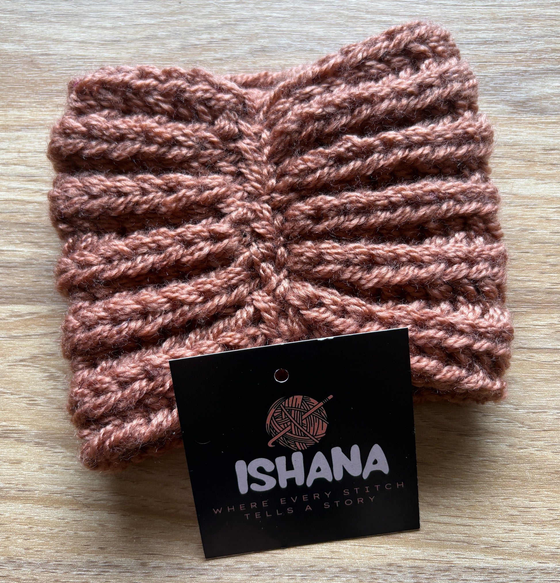 Hand-Knitted Headband