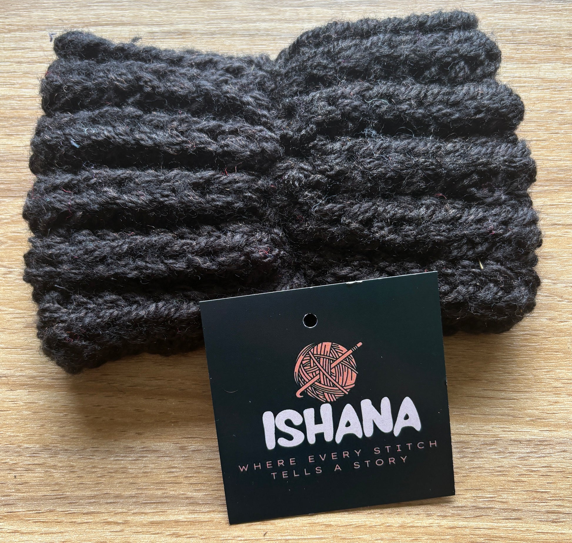 Hand-Knitted Headband