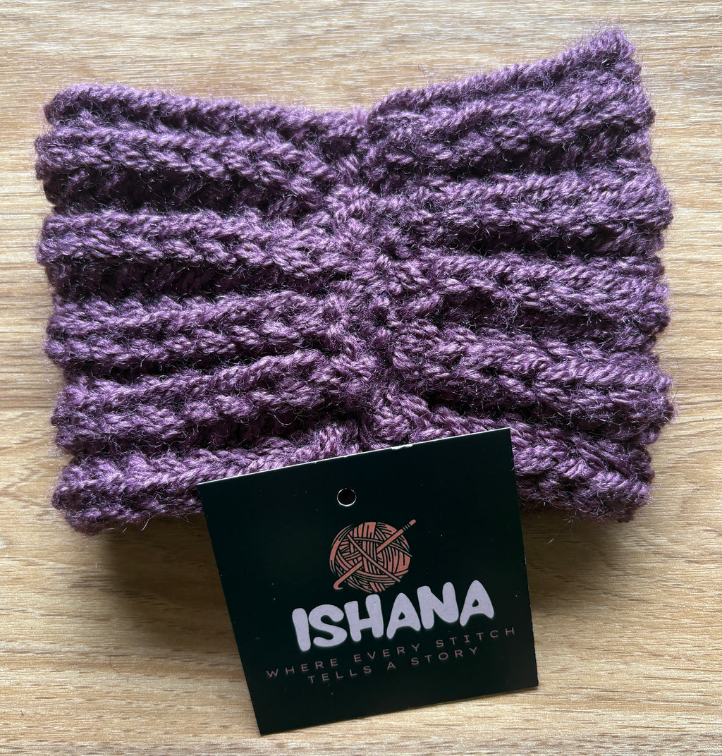 Hand-Knitted Headband