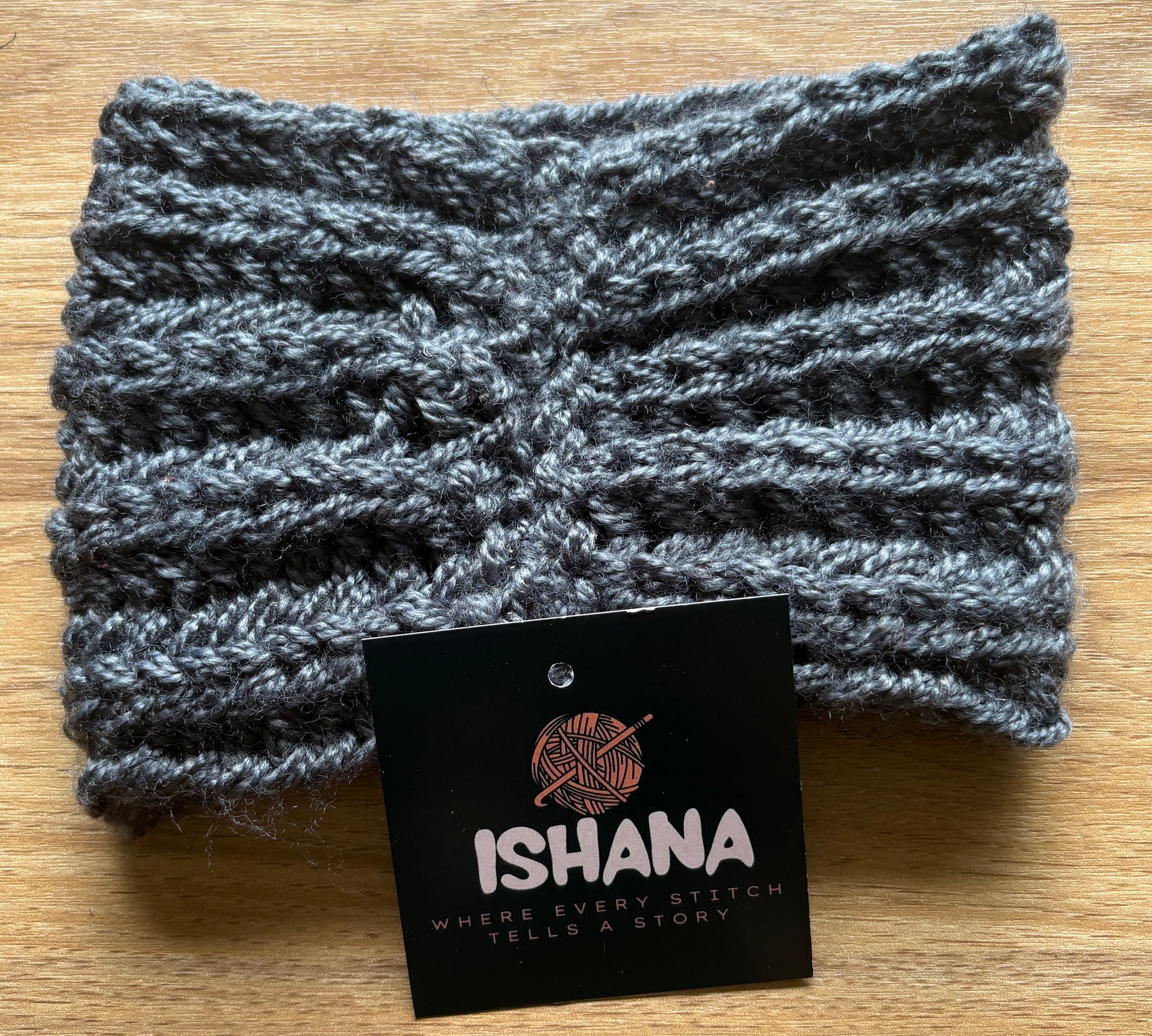 Hand-Knitted Headband