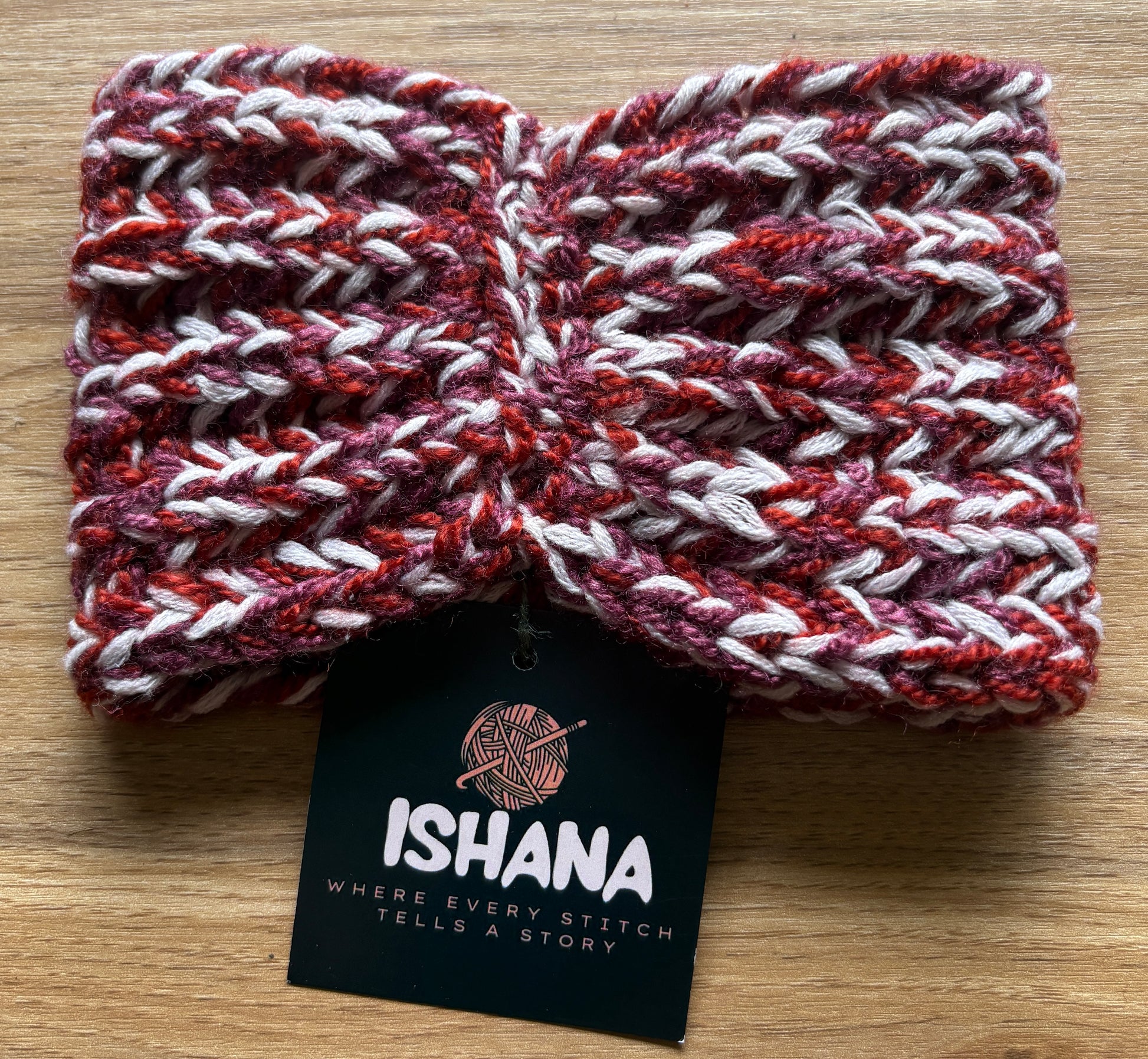 Autumn Twist Crochet Headband