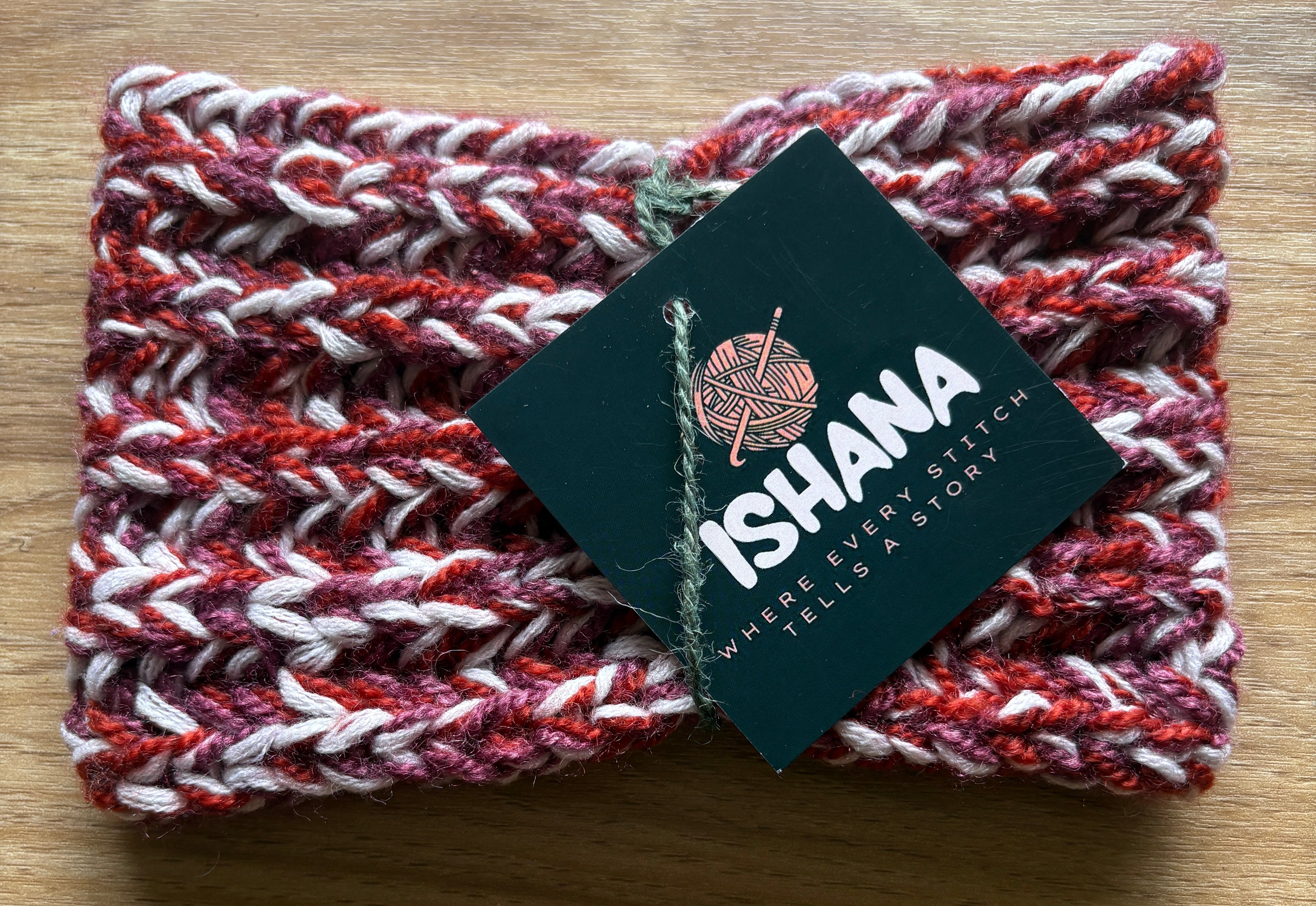 Autumn Twist Crochet Headband