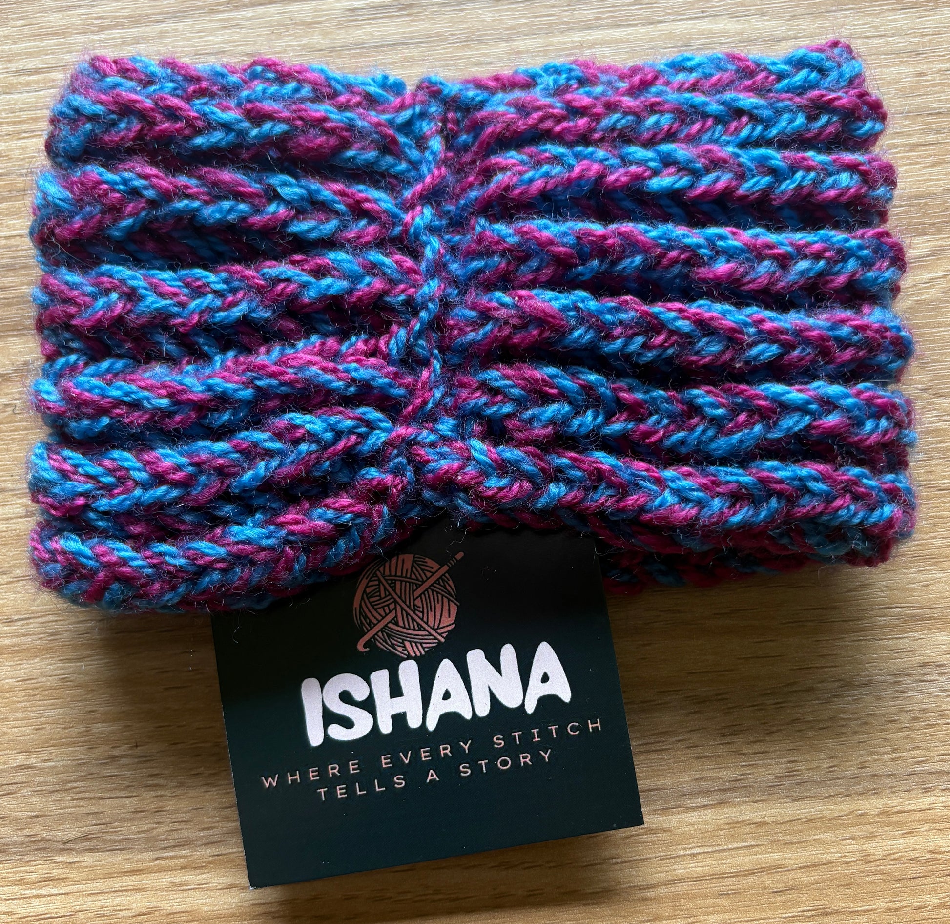 Autumn Twist Crochet Headband