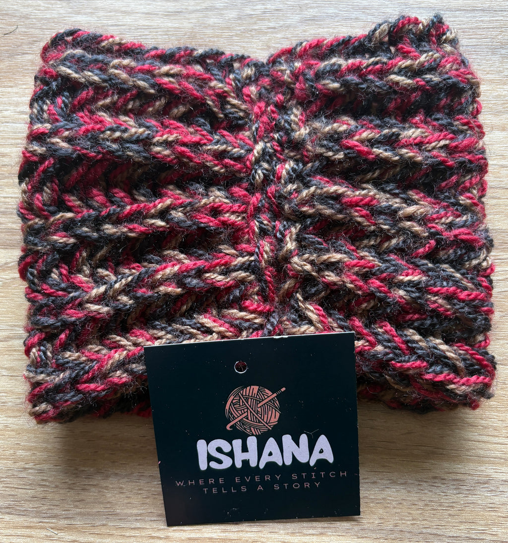 Autumn Twist Crochet Headband