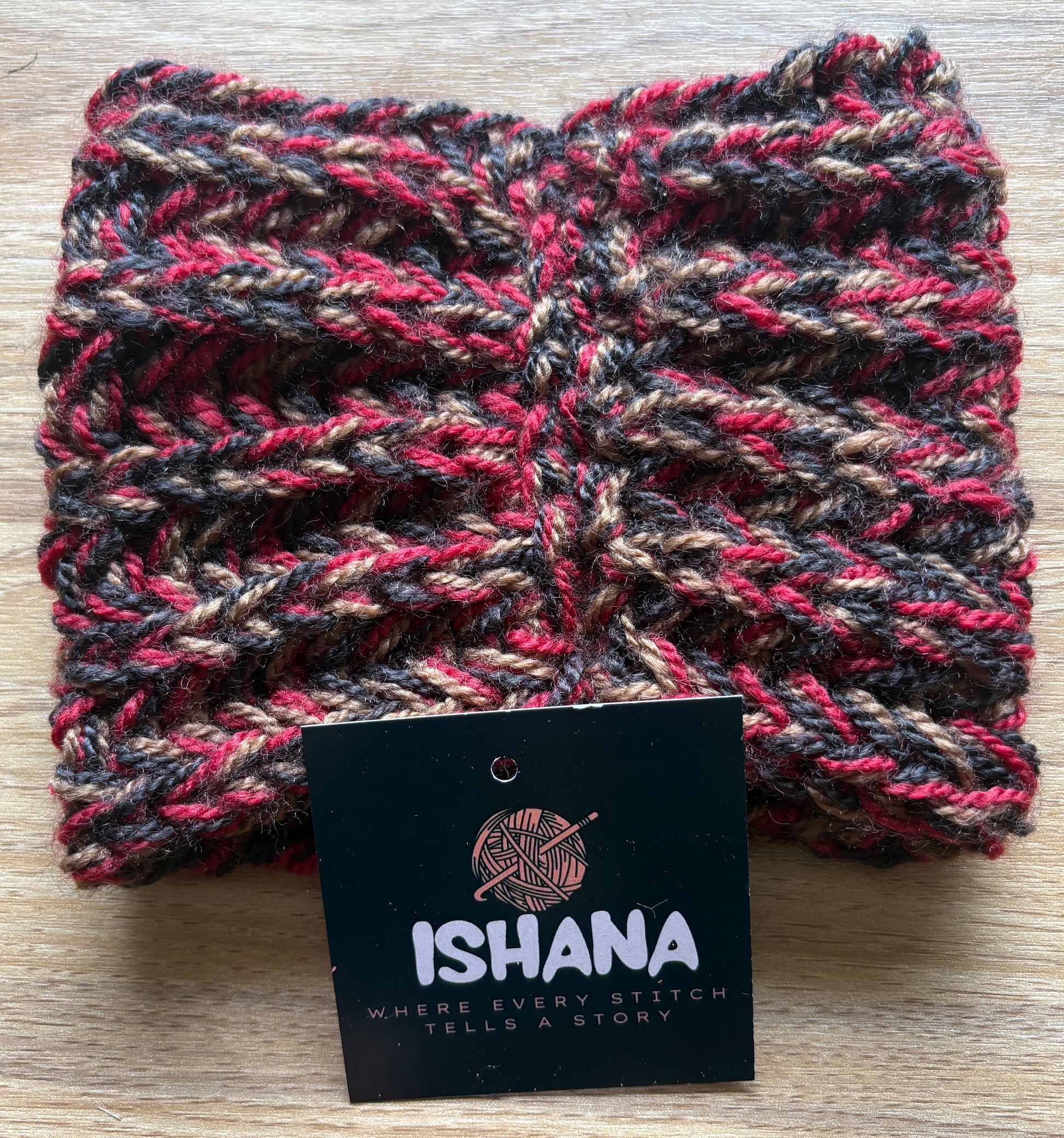 Autumn Twist Crochet Headband