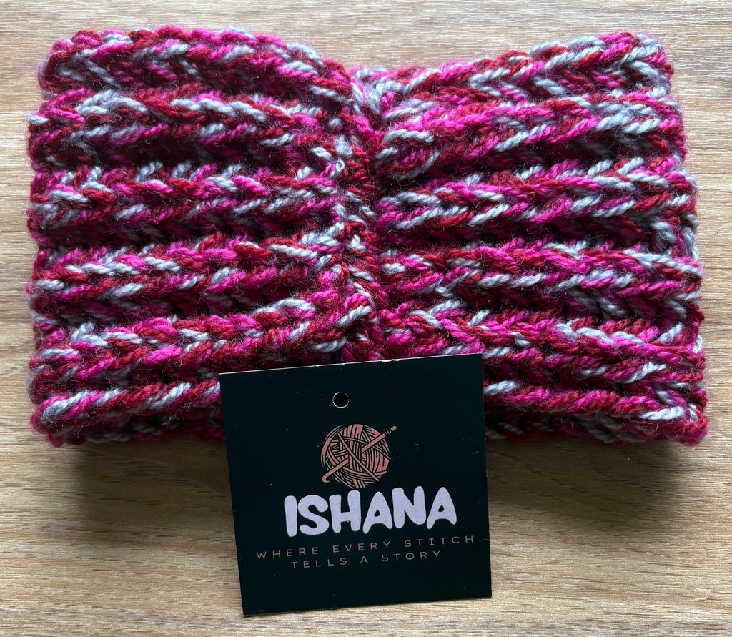 Autumn Twist Crochet Headband