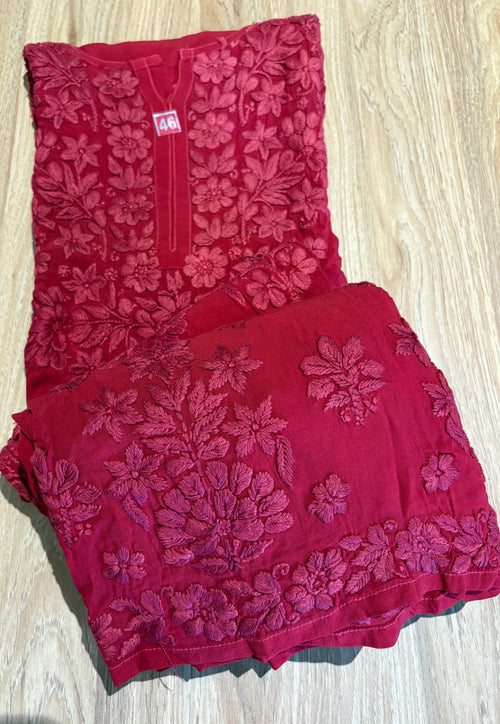2 Piece Chikankari Set With Lining