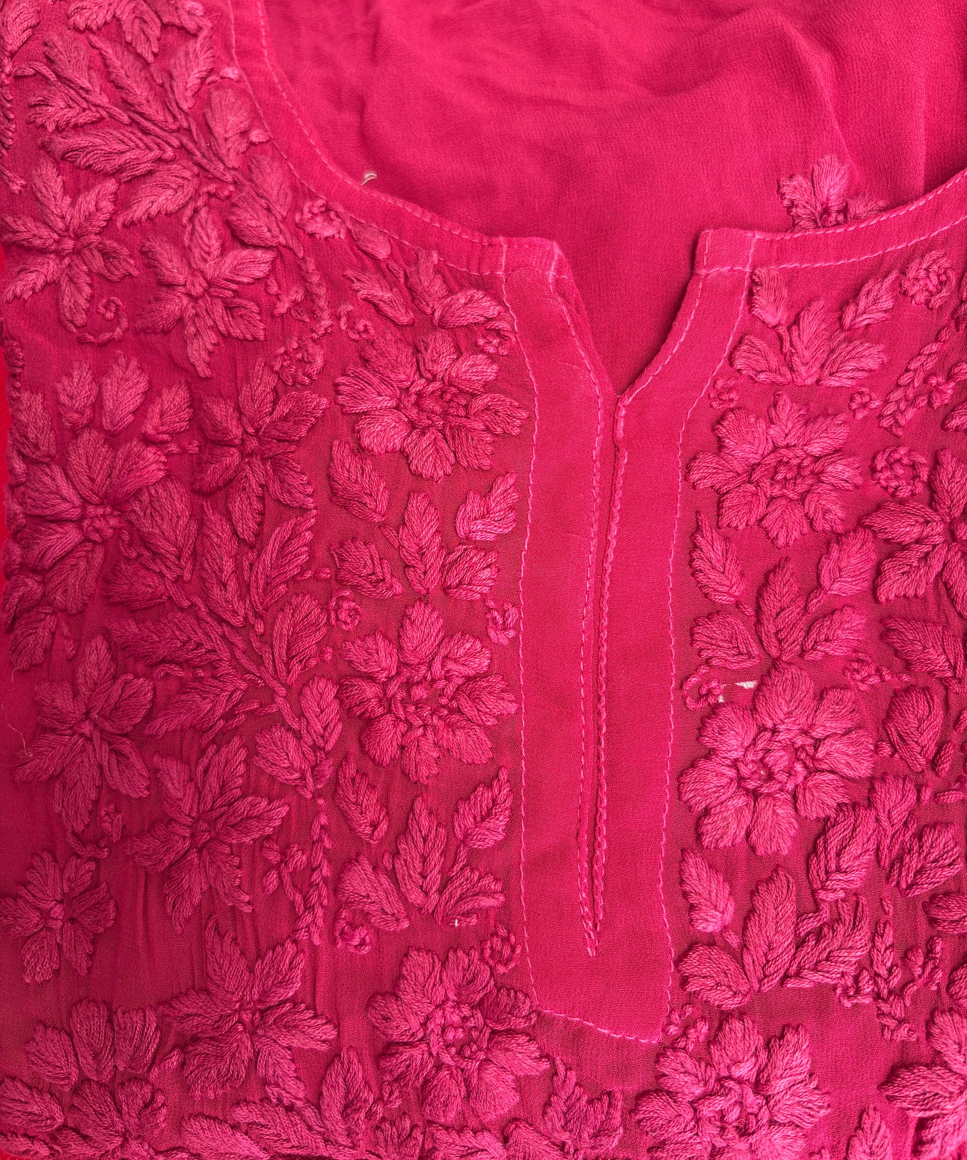 Viscose Premium 3D Chikankari Kurti
