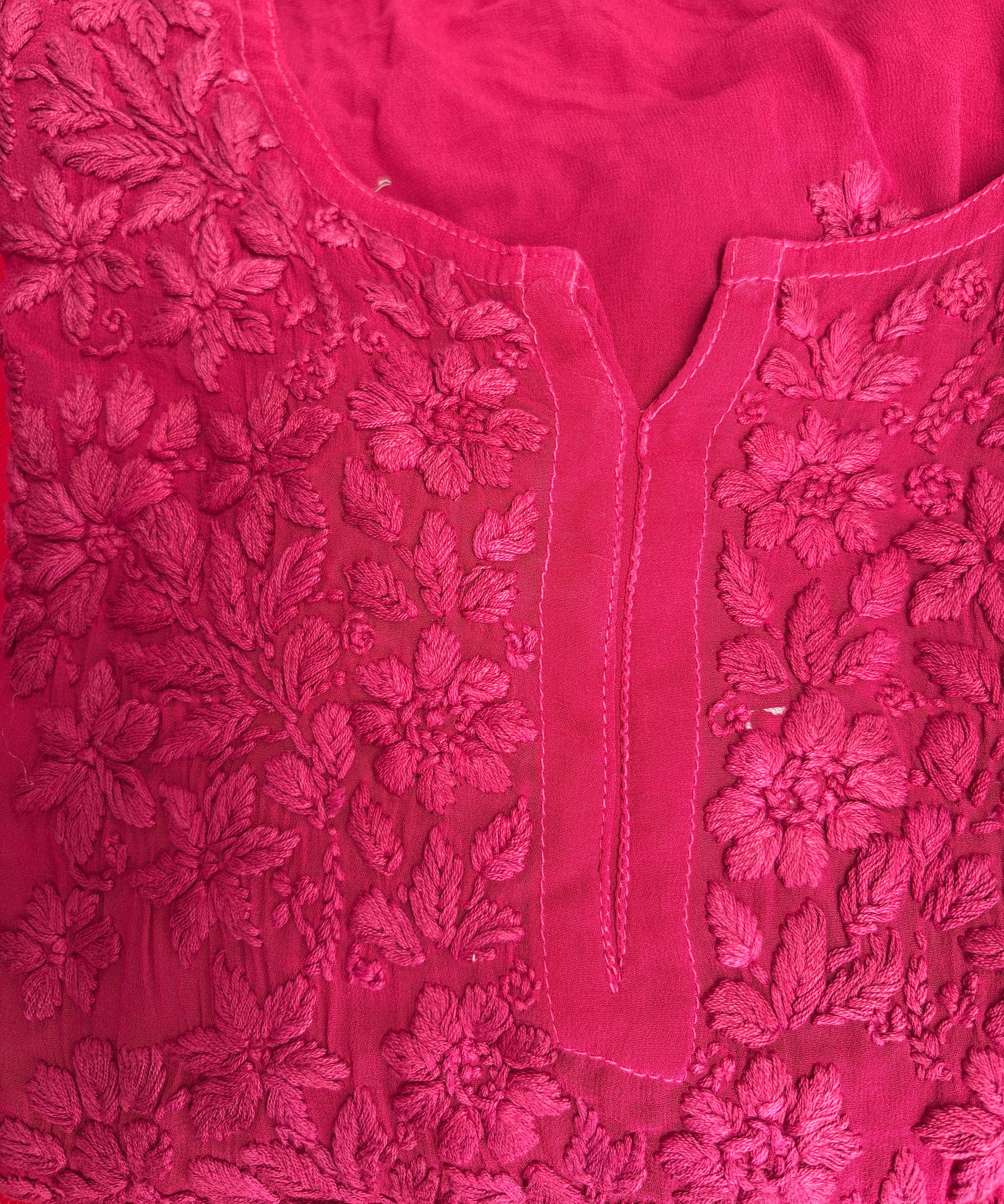 Viscose Premium 3D Chikankari Kurti
