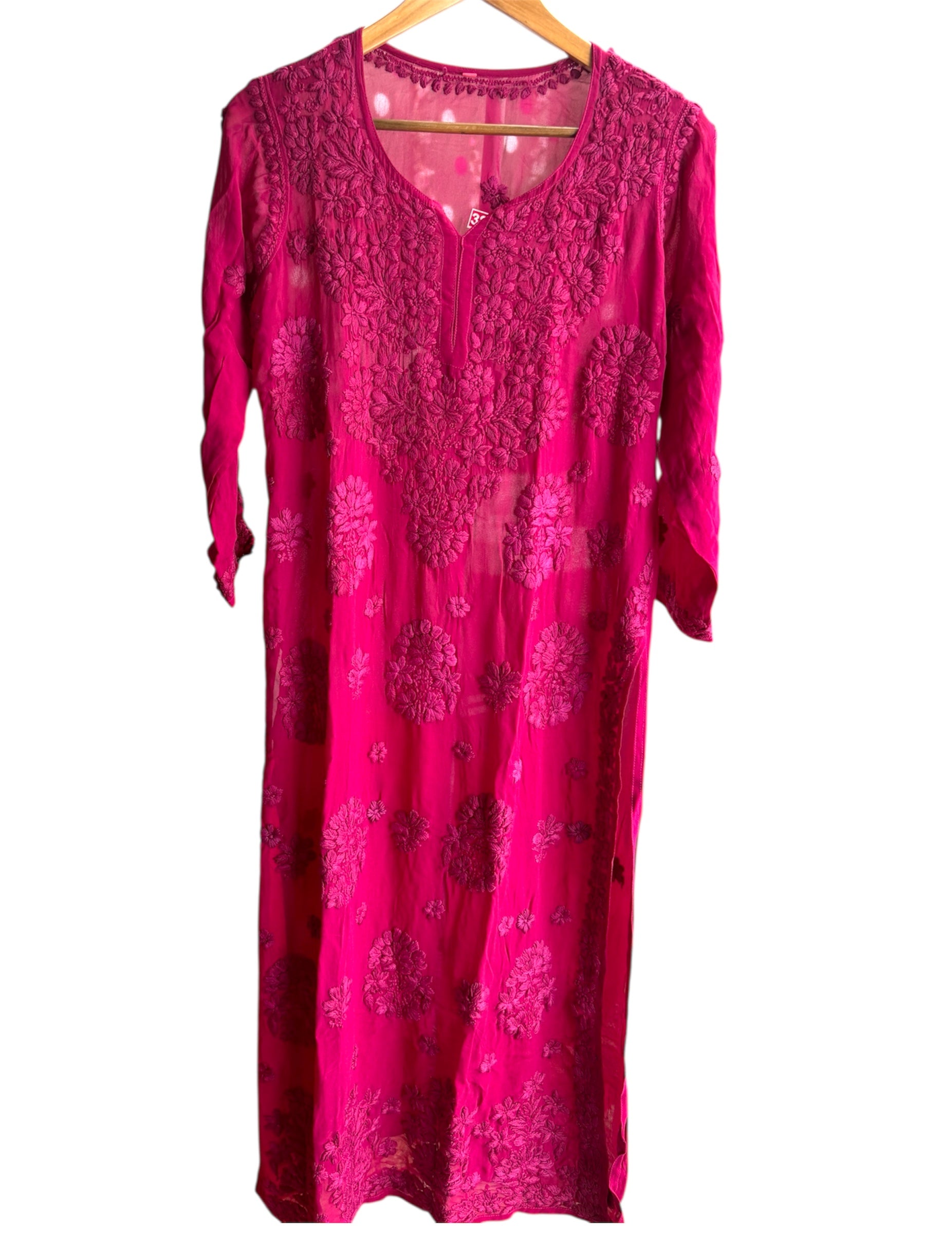 Viscose Premium 3D Chikankari Kurti