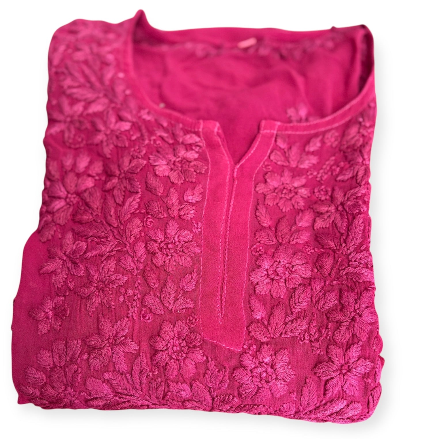 Viscose Premium 3D Chikankari Kurti