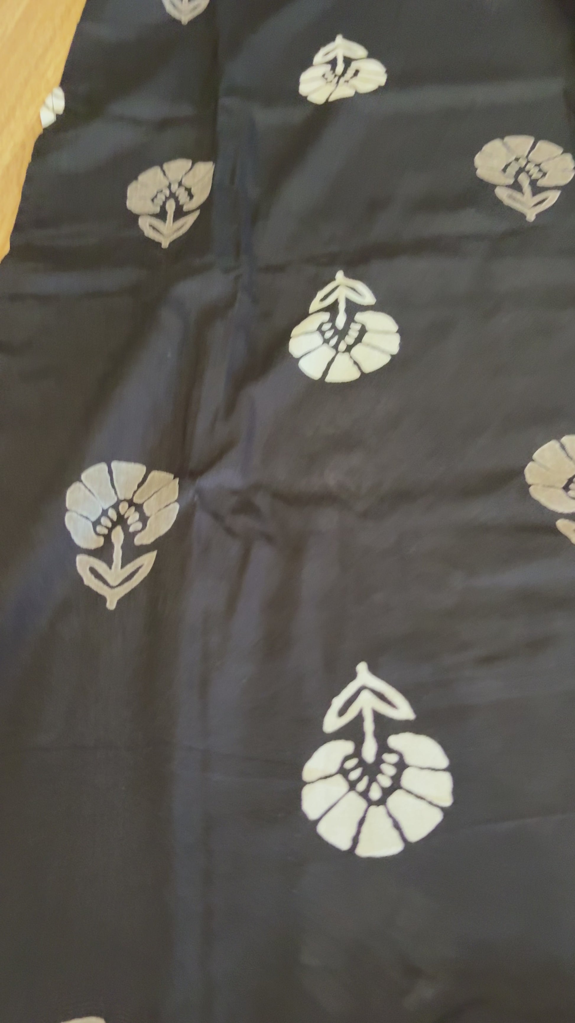 White & Black Pure Cotton Kurta Sets