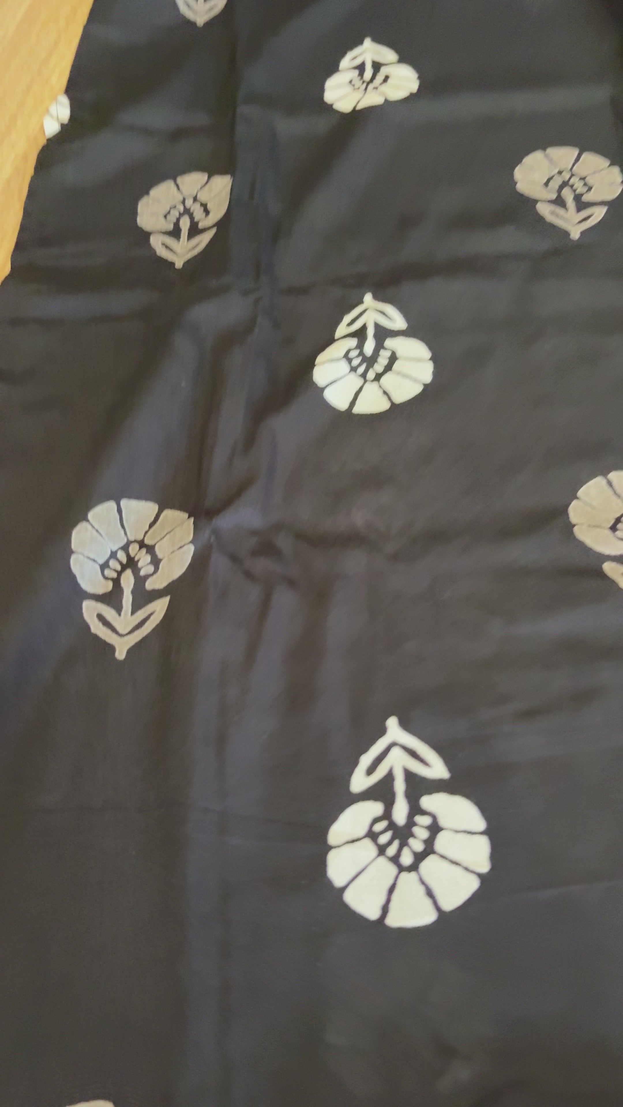 White & Black Pure Cotton Kurta Sets